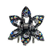 Star Grass Hair Claw Jaw Clip Rhinestone Crystal, Hair Claw - MOGHANT