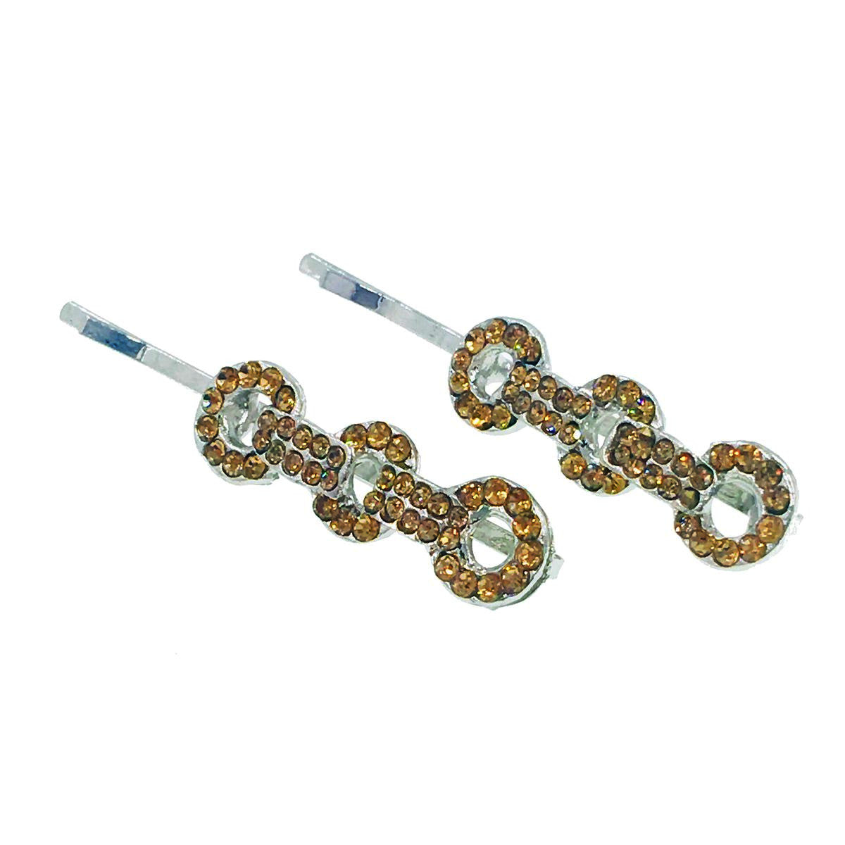 Loli Rings Bobby Pin Hairpin Rhinestone Crystals, Bobby Pin - MOGHANT