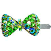 Trista Magnetic Bow Hair Clip Rhinestone Crystal Small Barrette 15 Colors, Magnetic Clip - MOGHANT