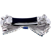 Glam Terada BOW Barrette Cubic Zirconia CZ Crystal Swarovski Elementary Crystal, Barrette - MOGHANT