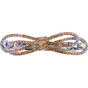 Kamiya Glam BOW Barrette Cubic Zirconia CZ Crystal Swarovski Elementary Crystal, Barrette - MOGHANT