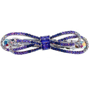 Kamiya Glam BOW Barrette Cubic Zirconia CZ Crystal Swarovski Elementary Crystal, Barrette - MOGHANT