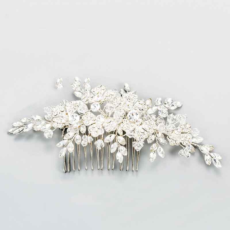 Shana Handmade Wedding Hair Comb Austrian Crystals Beads
