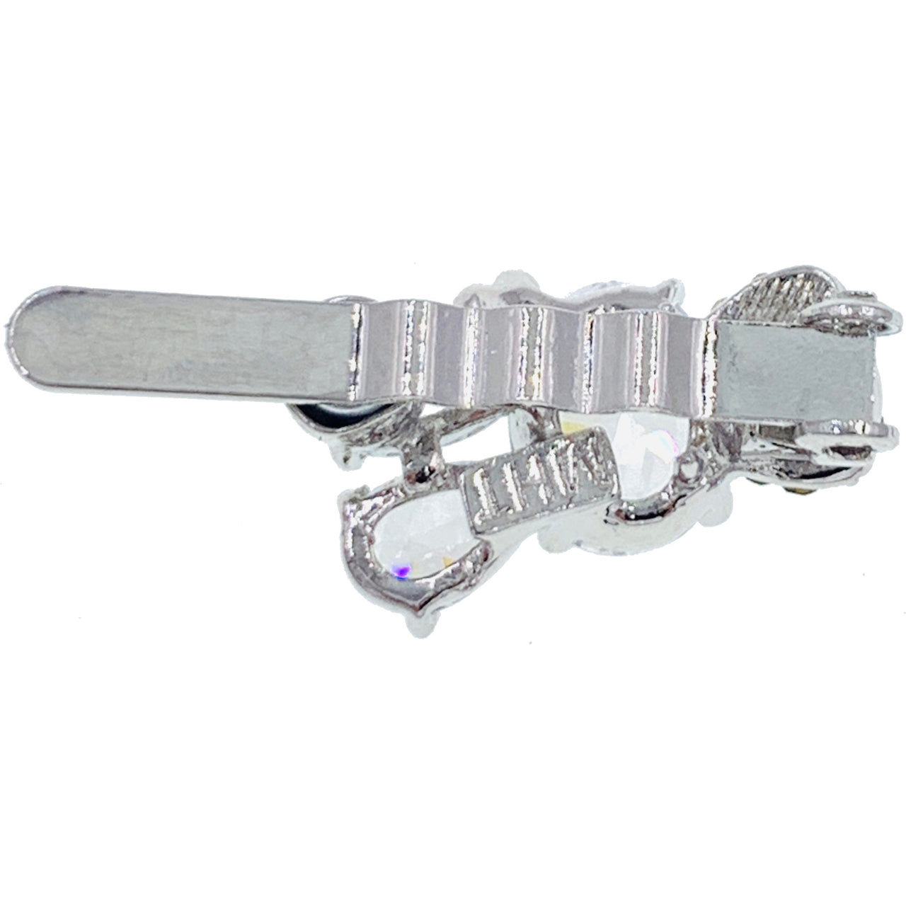 Cute Bunny Rabbit Magnetic Hair Clip Made With Swarovski & Cubic Zirconia Crystals Hairpin Small Barrette, Magnetic Clip - MOGHANT