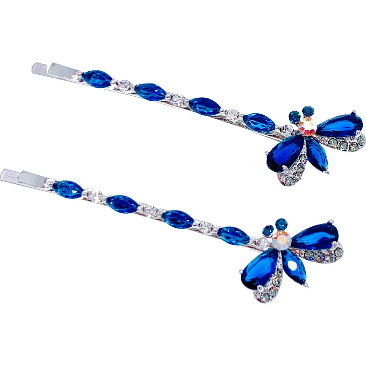 Francette Honey Bee Bobby Pin Cubic Zirconia Swarovski Elementary Crystal, Bobby Pin - MOGHANT