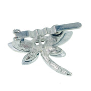 Dragonfly Magnetic Hair Clip use Rhinestone Crystal silver base, Magnetic Clip - MOGHANT