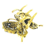 Butterfly Hair Claw Jaw Clip use Rhinestone Crystal Black Gold, Hair Claw - MOGHANT