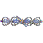 Osada Glam BOW Barrette Cubic Zirconia CZ Crystal Swarovski Elementary Crystal, Barrette - MOGHANT