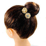 Belinda  Rhinestone Crystal Flower Hair Stick Hairpin Wedding Bridal Prom Party Updo Twist, Hair Stick - MOGHANT