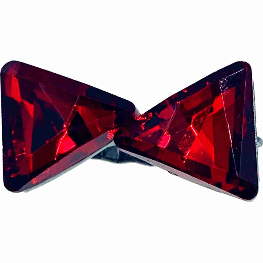Gale Geo Crystal Magnetic Barrette Hair Clip Triangle K1