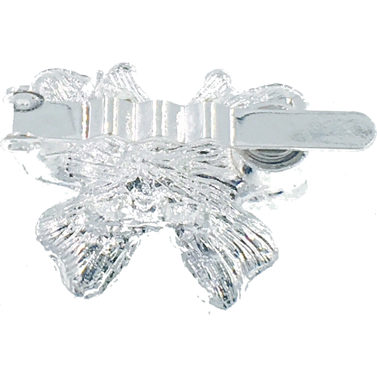 Butterfly Magnetic Hair Clip use Rhinestone Crystal silver base Clear AB, Magnetic Clip - MOGHANT