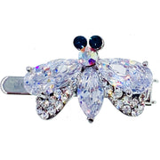 Honey Bee Magnetic Hair Clip use Cubic Zirconia CZ Crystal Hairpin Small Barrette, Magnetic Clip - MOGHANT