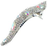 MAXIMAS VICTORIAN HANDMADE RHINESTONE CRYSTAL EMBELLISHED HAIR CLIP CLAMP ALLIGATOR PELICAN BEAK HAIRPIN, Hair Clip - MOGHANT